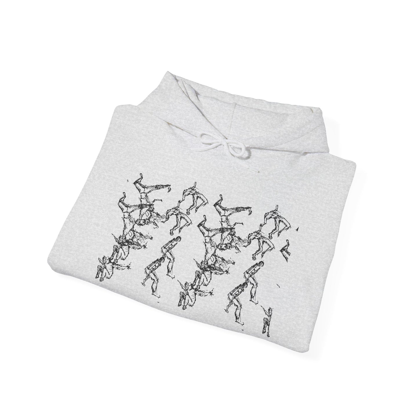 Gymnast Silhouette Cluster Hoodie | Sweatshirt