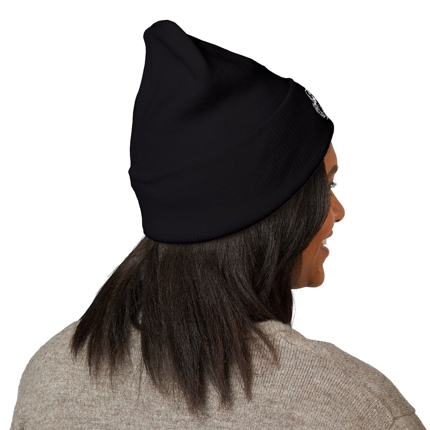 Embroidered PHACE Cuffed Beanie — Streetwear Knit Hat