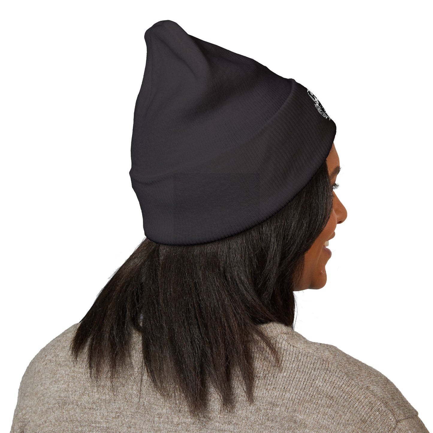 Embroidered PHACE Cuffed Beanie — Streetwear Knit Hat