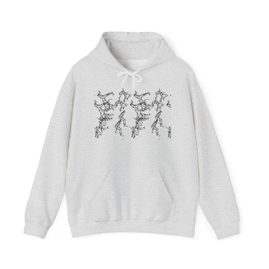 Gymnast Silhouette Cluster Hoodie | Sweatshirt