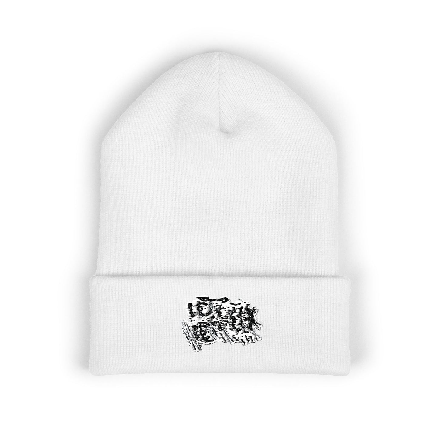 Embroidered PHACE Cuffed Beanie — Streetwear Knit Hat